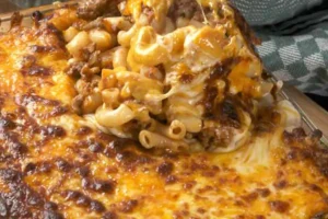 Nudelauflauf mit Hackfleisch Rezept