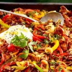 Ofenreisfleisch Rezept: Herzhaftes Familienessen vom Blech