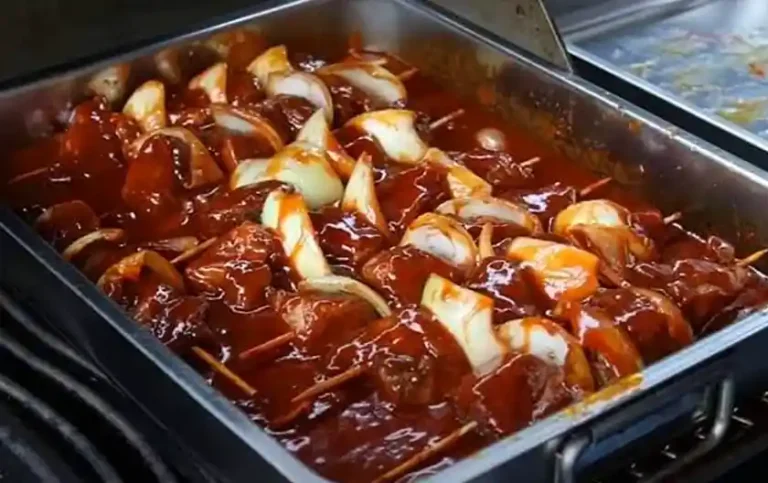 Pommesbuden-Schaslik Rezept, ein Genuss wie im Imbiss!