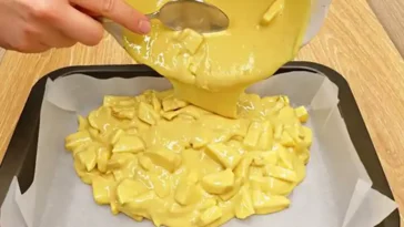Saftiger Apfelkuchen mit Pudding - Ein klassischer Genuss!