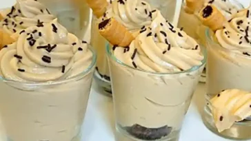 Schnelle Capuccino-Creme, die wie Tiramisu schmeckt, in nur 3 Minuten gezaubert!