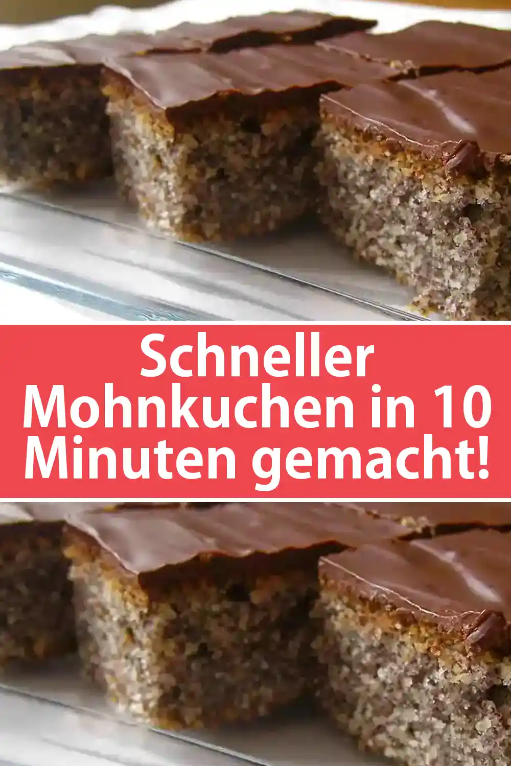 Schneller Mohnkuchen in 10 Minuten gemacht!