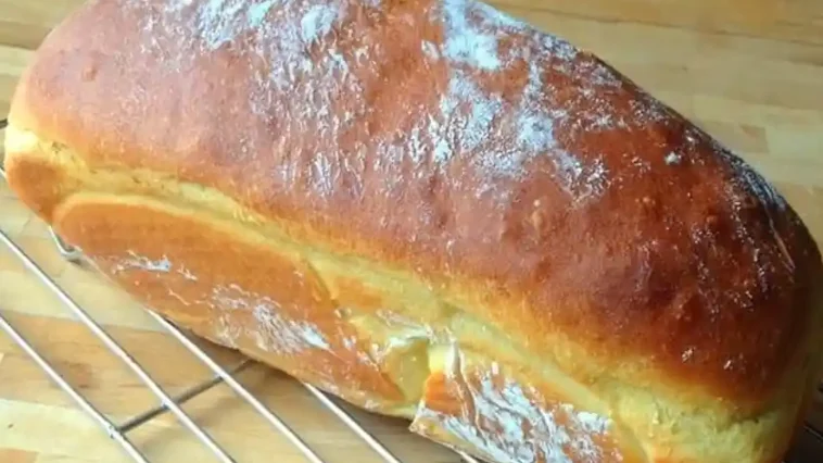 Zartes Brot mit nur 4 Zutaten, ein Tassenrezept!