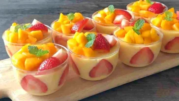 5-Minuten-Mango-Dessert - Noch besser als Eis und im Handumdrehen zubereitet!