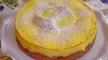 Apfelkuchen mit Eierlikörguss - Ein köstliches Dessert für Genießer!