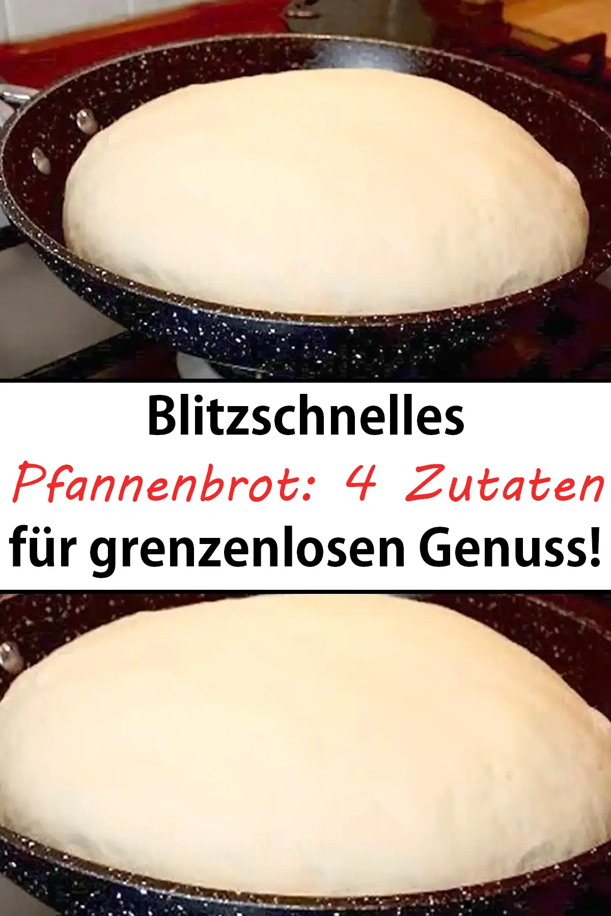 Blitzschnelles Pfannenbrot: 4 Zutaten für grenzenlosen Genuss!