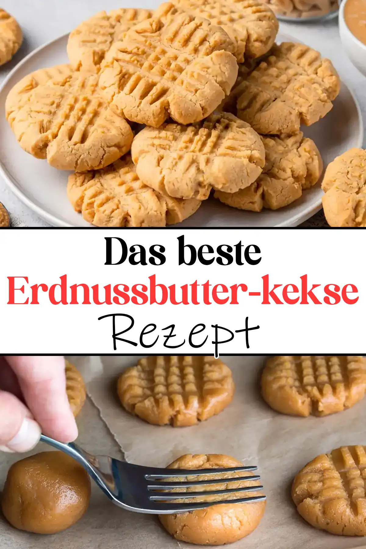 Das beste Erdnussbutter-kekse Rezept: Einfach, schnell und unglaublich lecker!