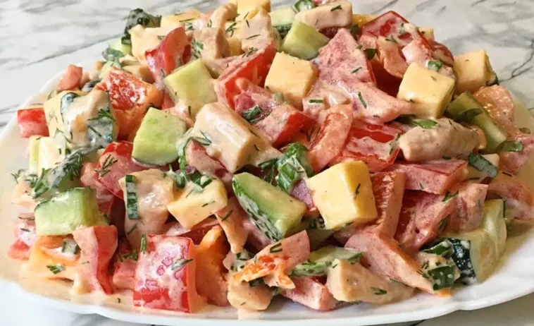 Der Ultimative Tomatensalat mit Käse: Schnell, Lecker und Gesund