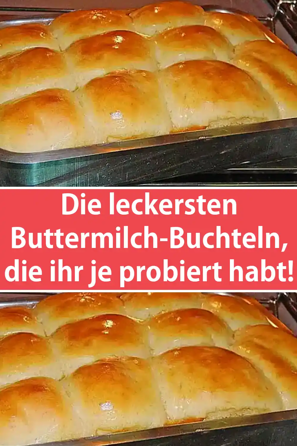 Die leckersten Buttermilch-Buchteln, die ihr je probiert habt ...