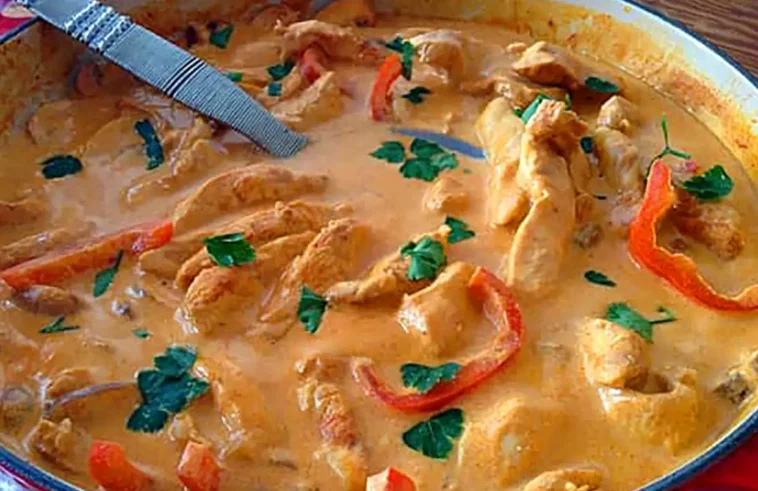 Hähnchen Stroganoff mit Suchtpotenzial - Ein unwiderstehlicher Genuss!