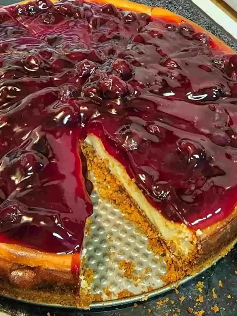 Leichtes Blaubeer-Käsekuchen-Rezept