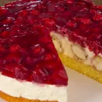 Windbeuteltorte mit Himbeeren Rezept