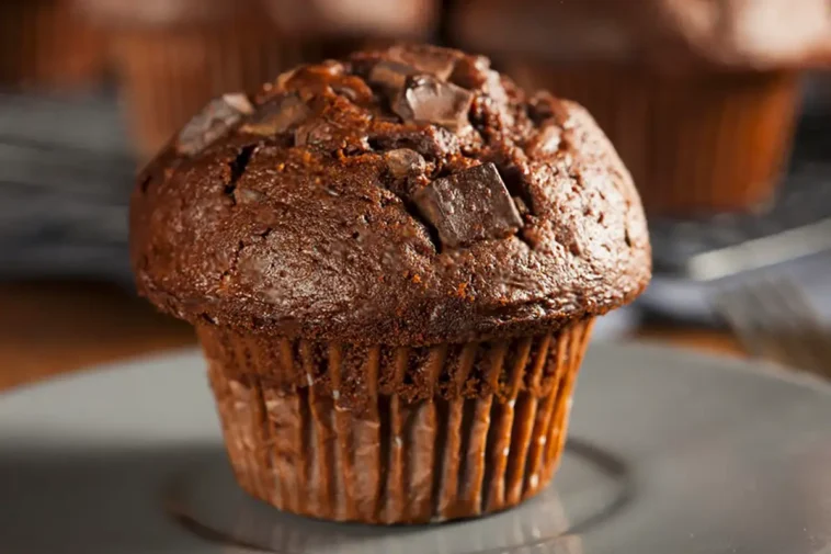 Gesunde Schokomuffins Rezept (fast) ohne Zucker