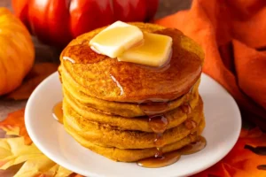 Kürbis-Pfannkuchen Rezept : Saftig, Fluffig, Süß