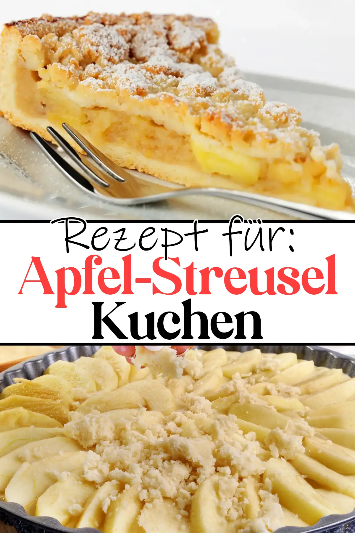 Omas Apfel-Streusel-Kuchen Rezept