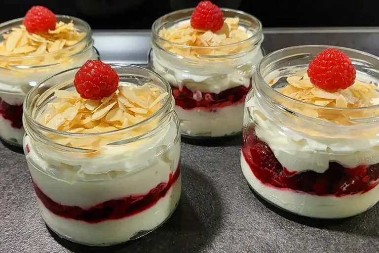 Cremiges Himbeer Dessert: Schnell, Einfach und Unwiderstehlich