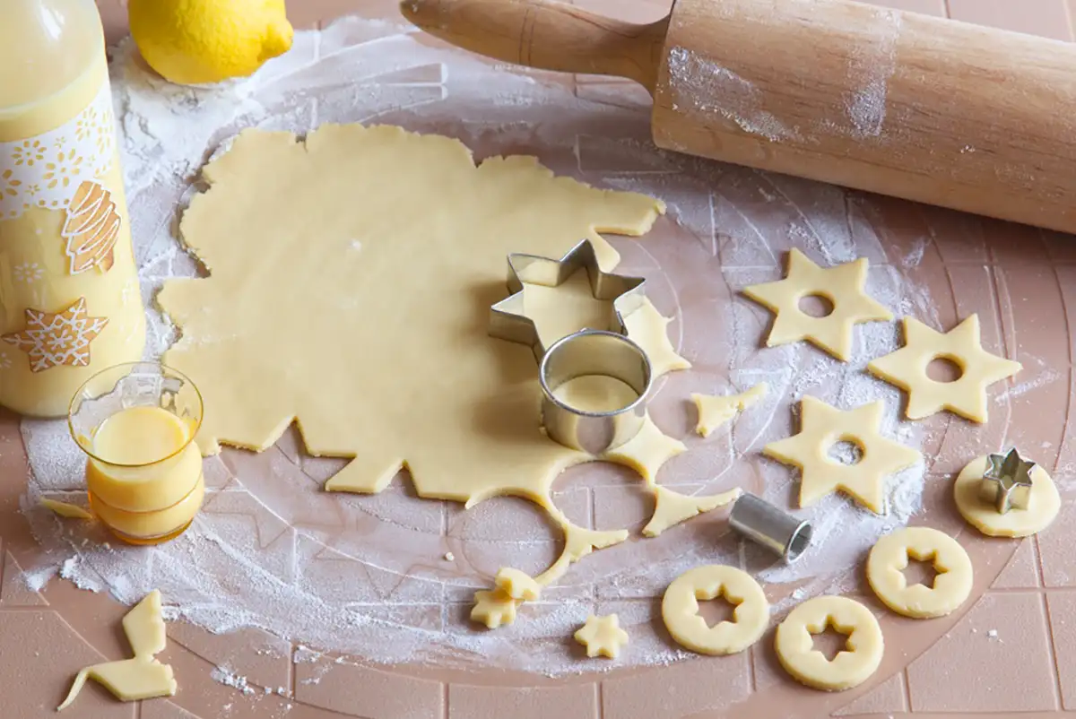 Eierlikör-Plätzchen Rezept für Weihnachten 