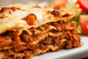 Einfache Lasagne Bolognese Rezept