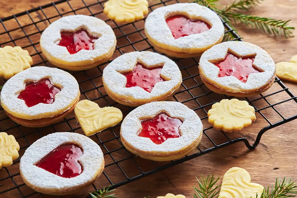 Einfache Linzer Augen Rezept