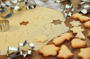 Einfache Mürbeteig - Plätzchen Rezept