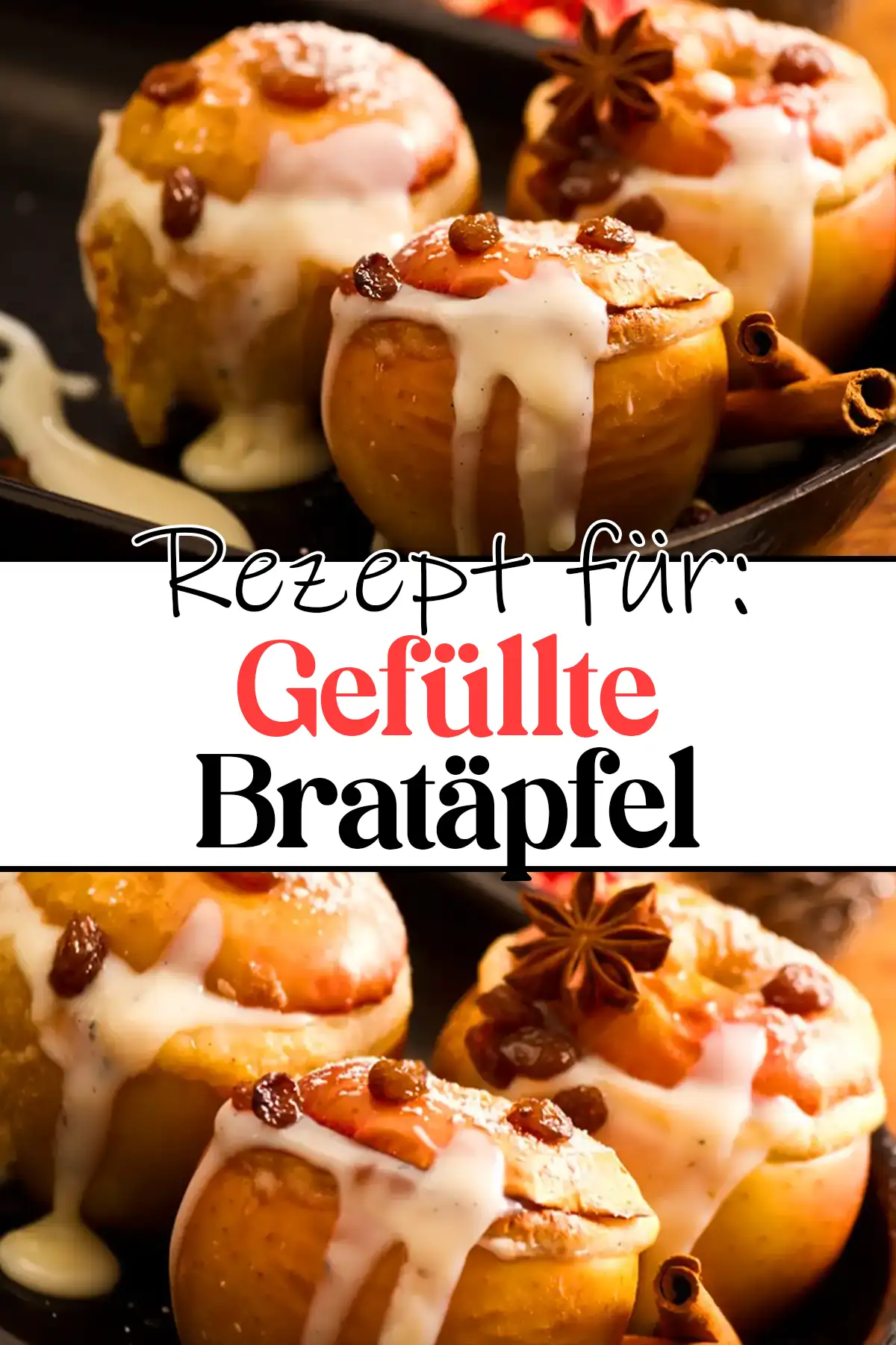 Gefüllte Bratäpfel Rezept - Schnelle und Einfache Rezepte