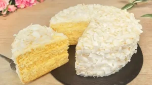 Köstlicher Kokos Biskuitkuchen: Ein Rezept zum Verlieben