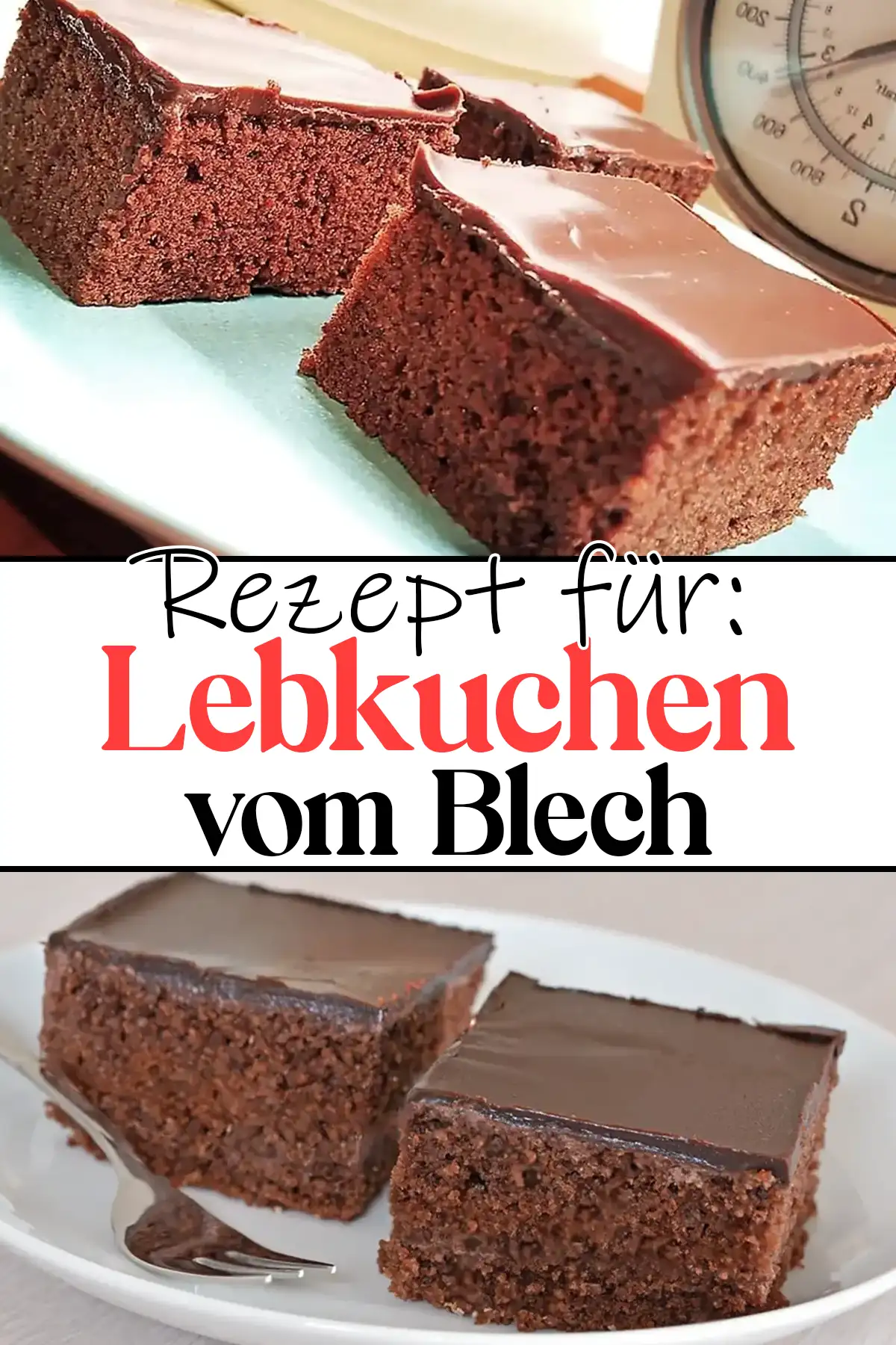 Lebkuchen vom Blech Rezept: Weihnachtsbäckerei leicht gemacht