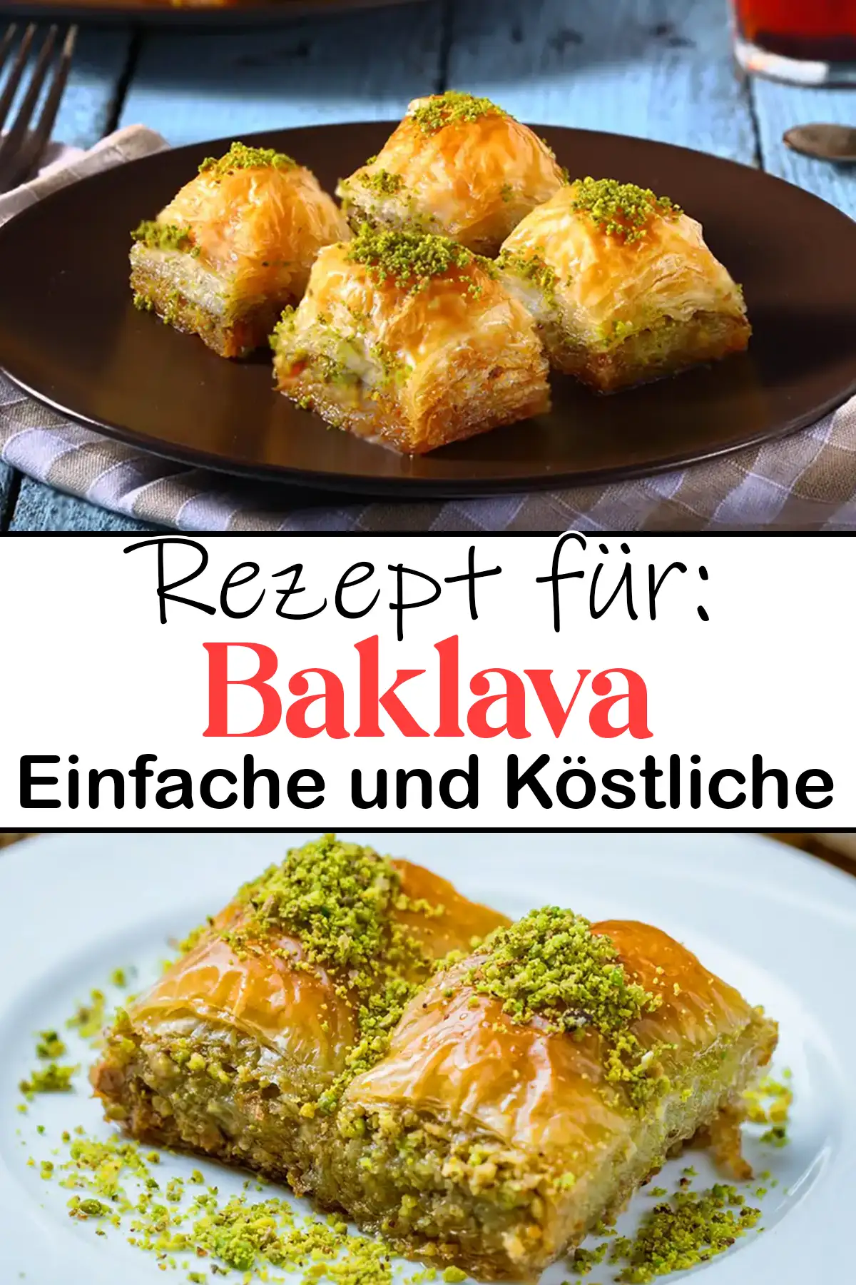 Original Baklava Rezept – Ein Geschmackserlebnis aus der Türkei