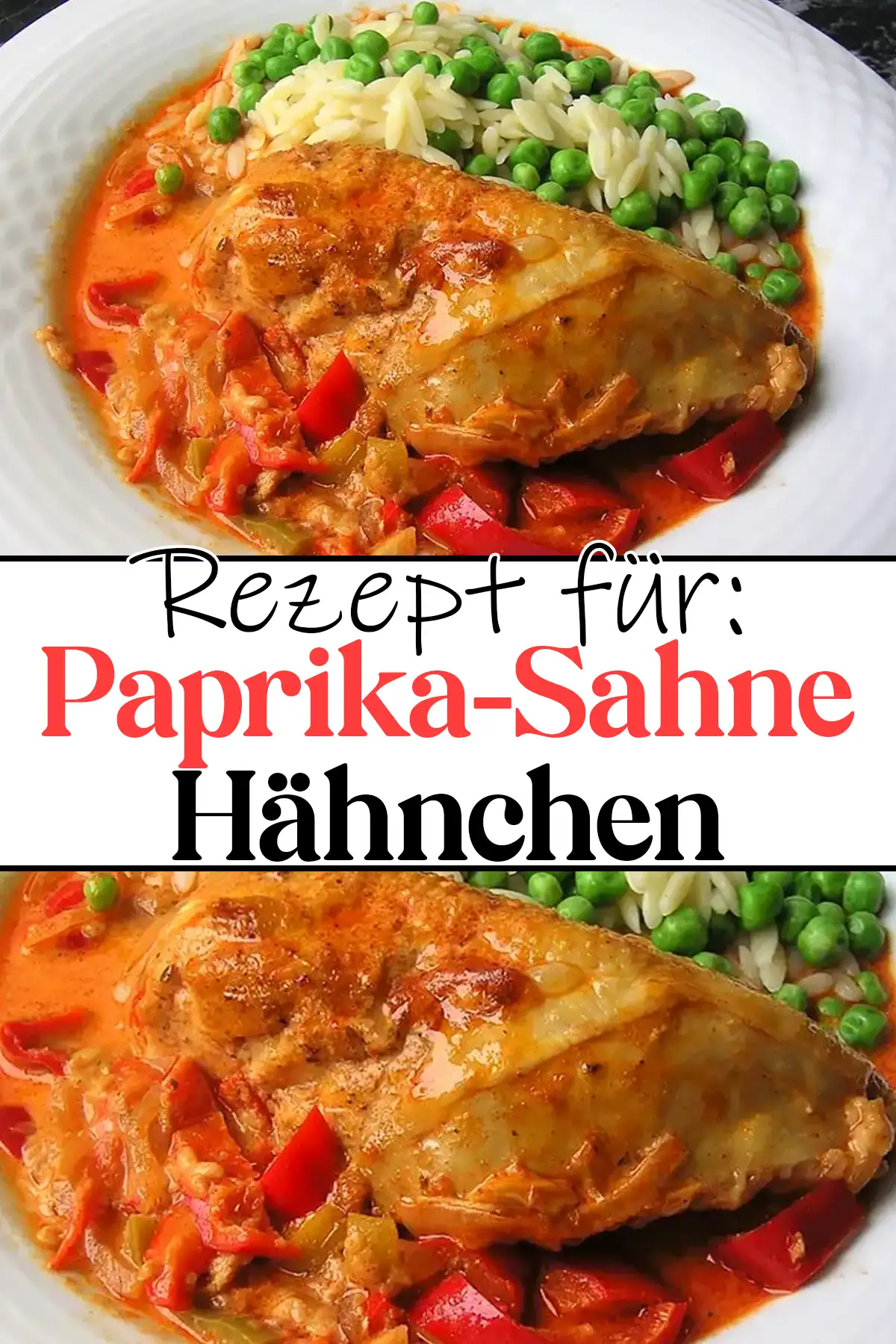Paprika-Sahne-Hähnchen Rezept - Einfach und Lecker