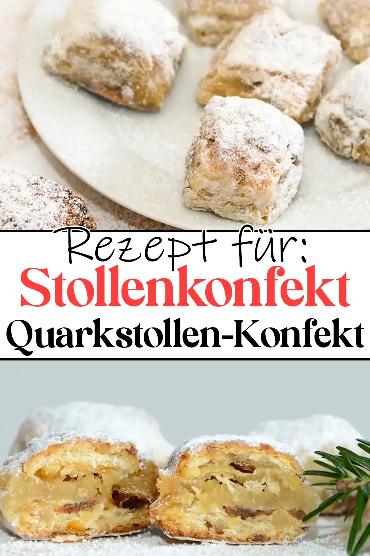 Stollenkonfekt Quarkstollen-Konfekt Rezept Das Ultimative Weihnachtsrezept