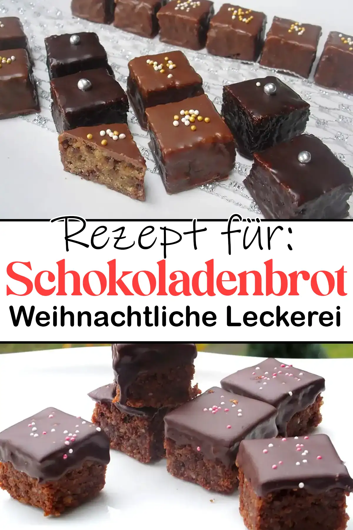 Weihnachtliche Leckerei: Schokoladenbrot Rezept