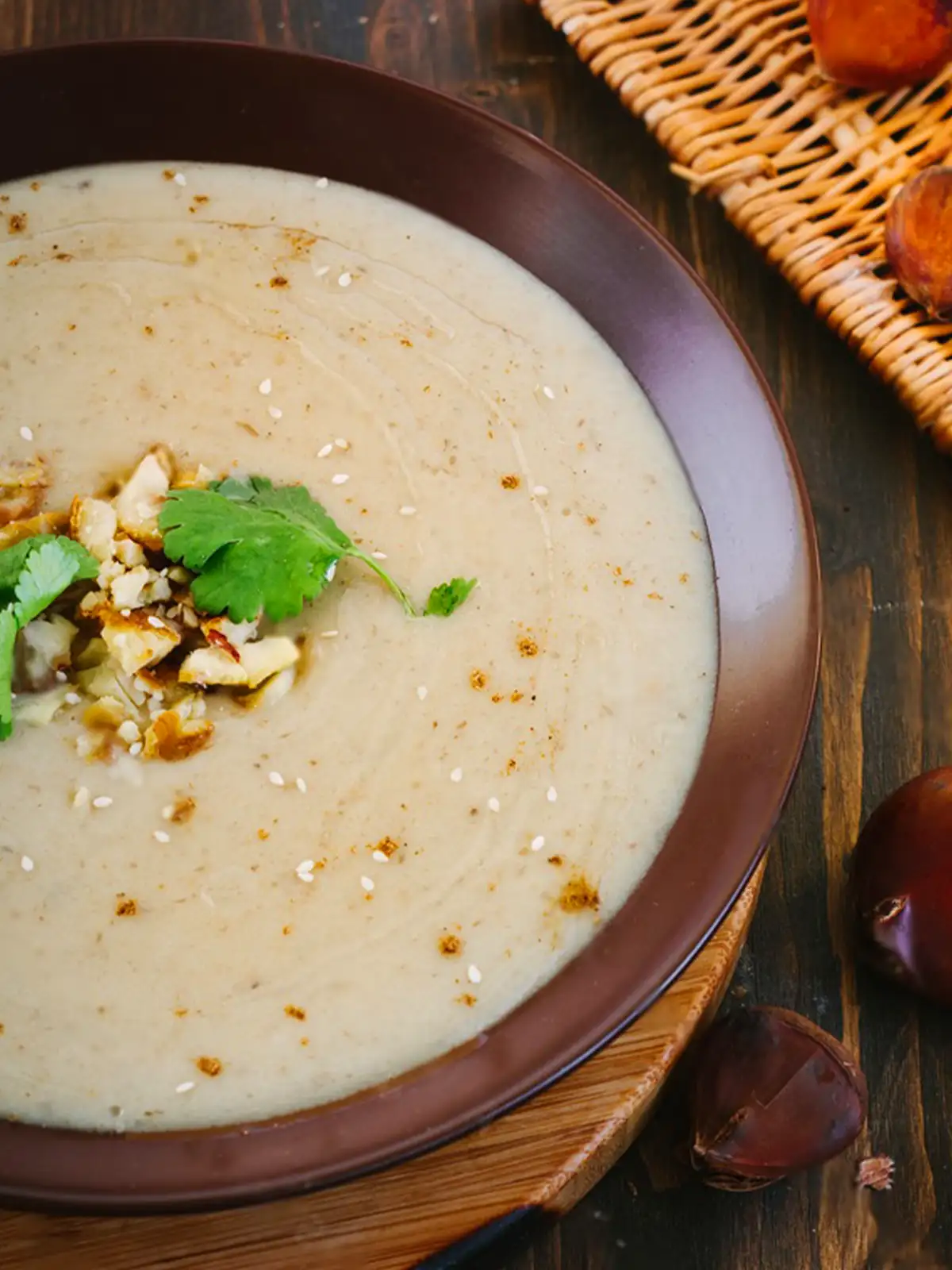 Winterliche Maronensuppe Rezept: Cremige Verführung