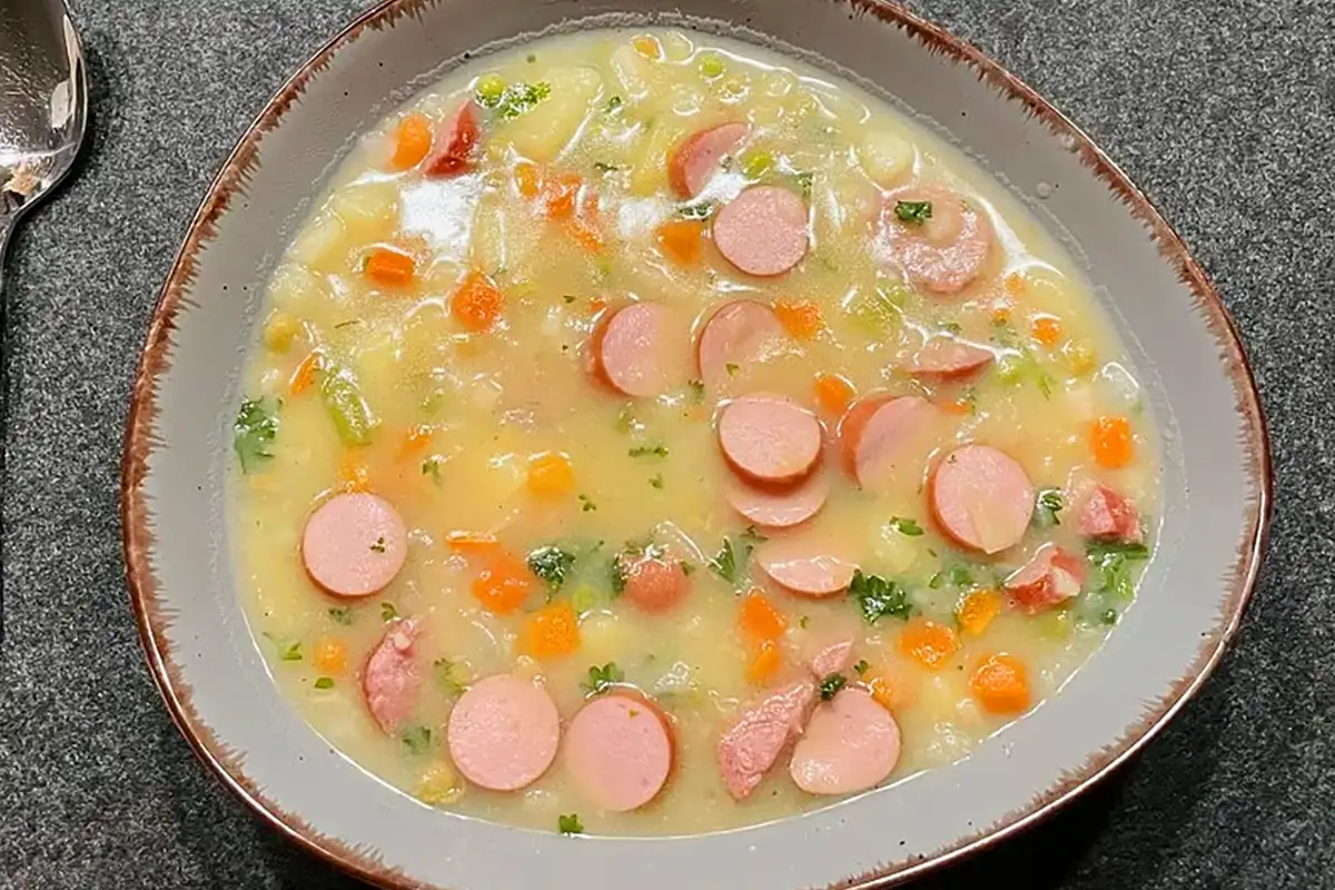 Berliner Kartoffelsuppe Rezept - Einfache Eintopf wie bei Oma