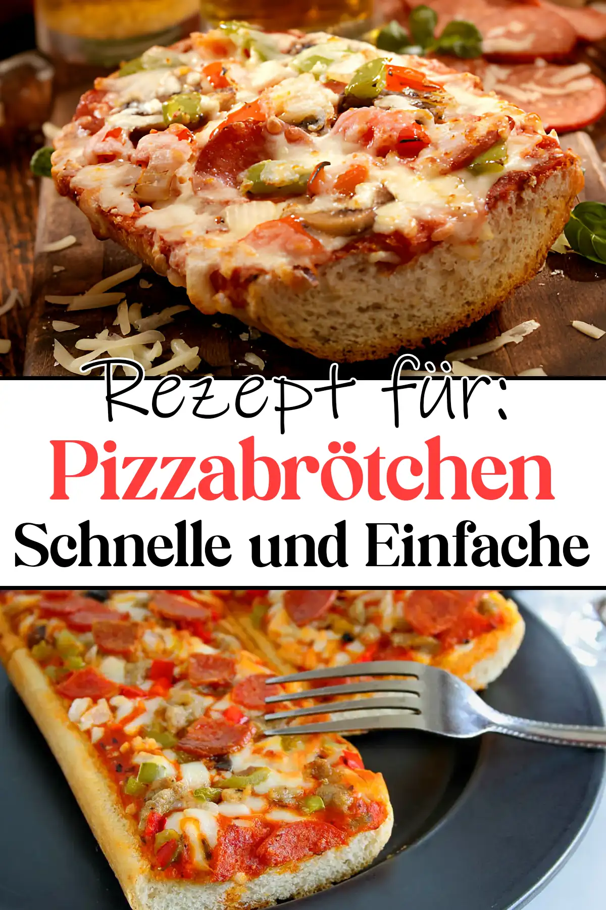 Leckere Pizzabrötchen Rezept