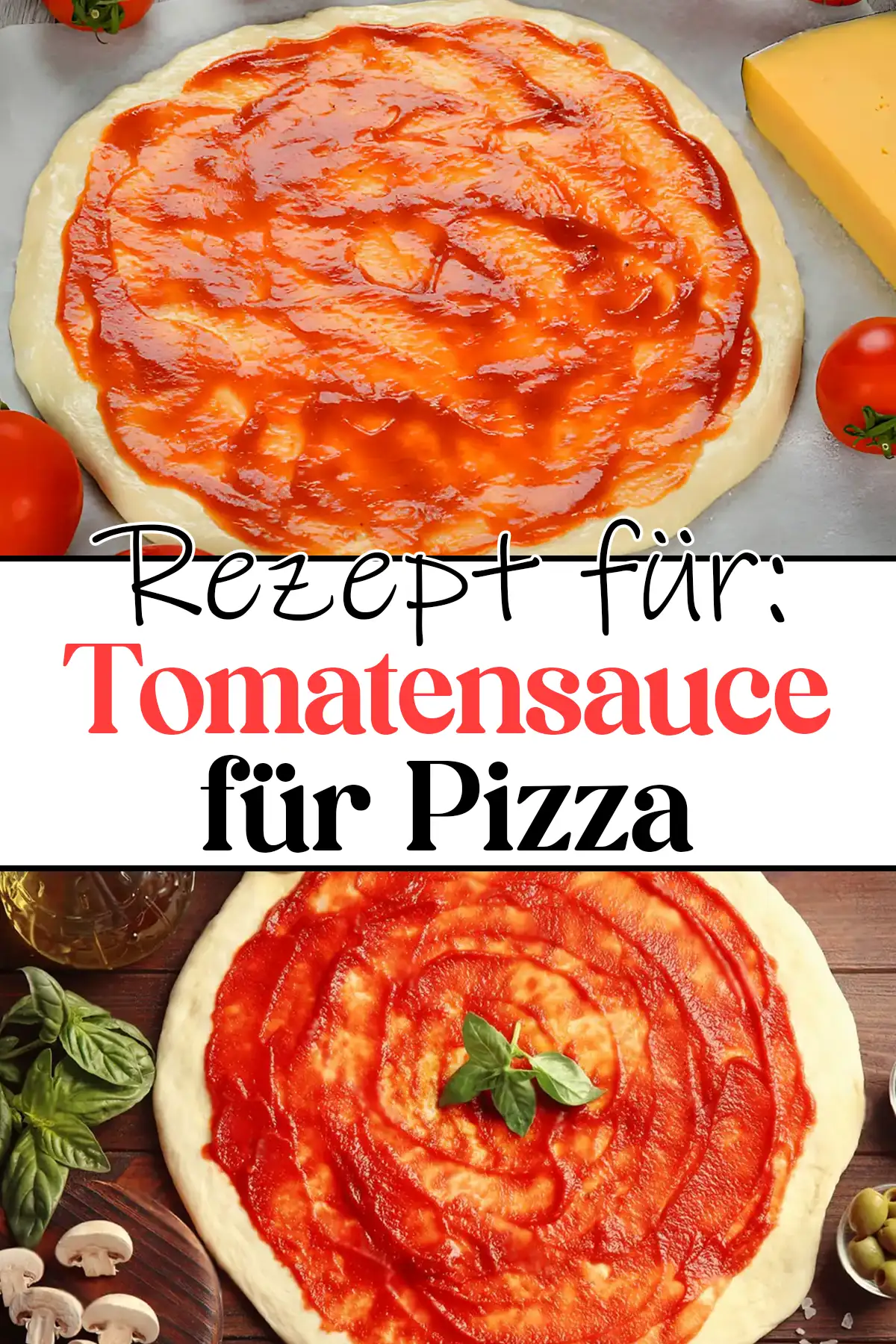 Einfache Tomatensauce für Pizza Rezept