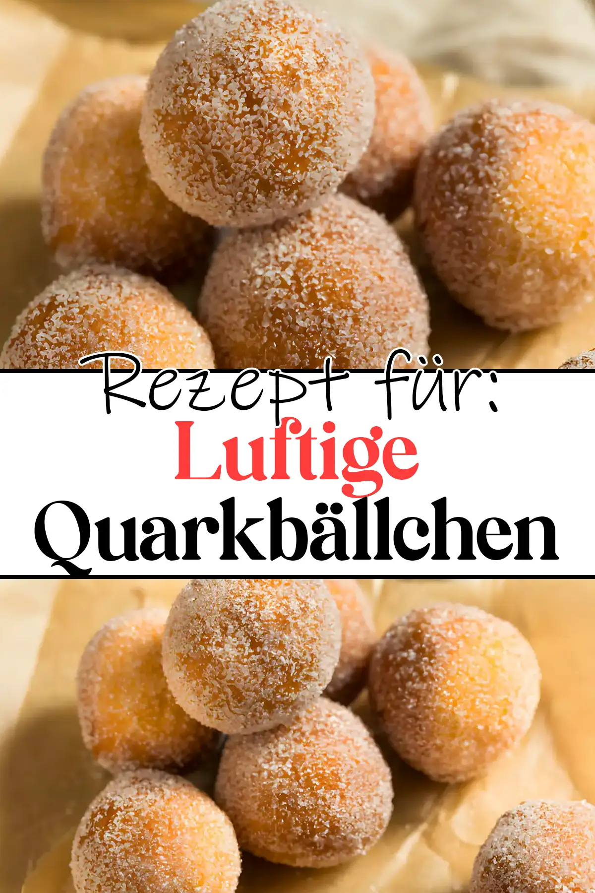 Luftige Quarkbällchen Rezept