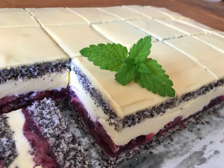 Mohn-Kirsch-Kuchen Cherry Lady Rezept