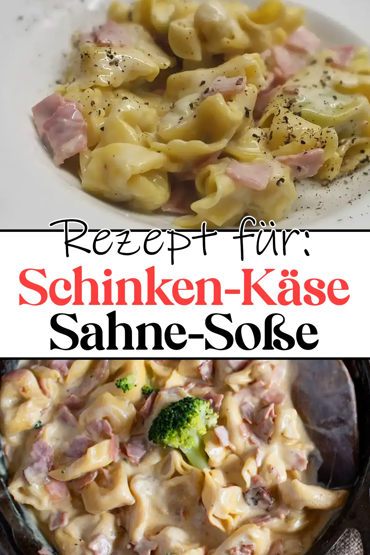 Schinken-Käse-Sahne-Soße Rezept