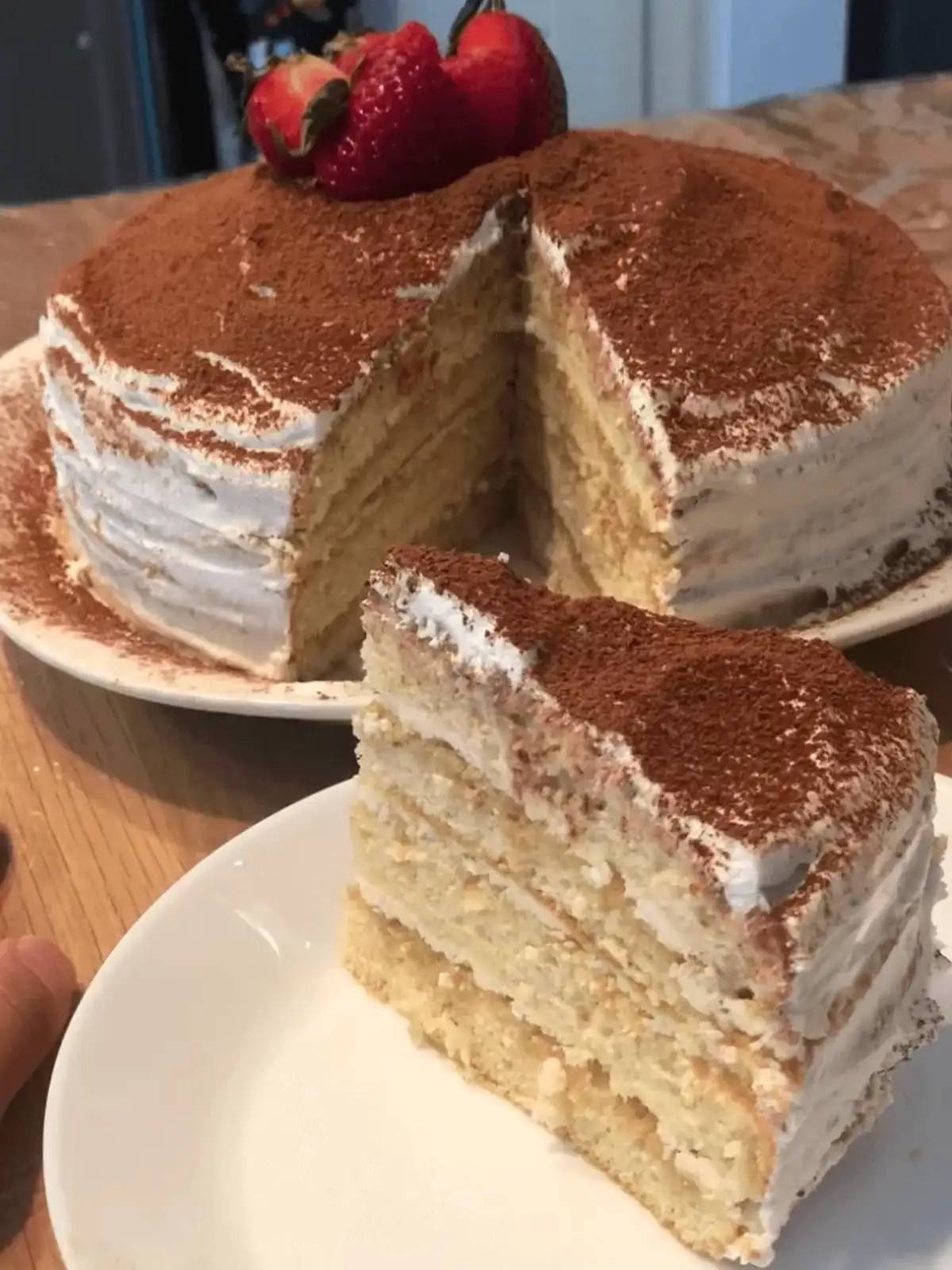 Schnelles und einfaches Tiramisu-Kuchen-Rezept