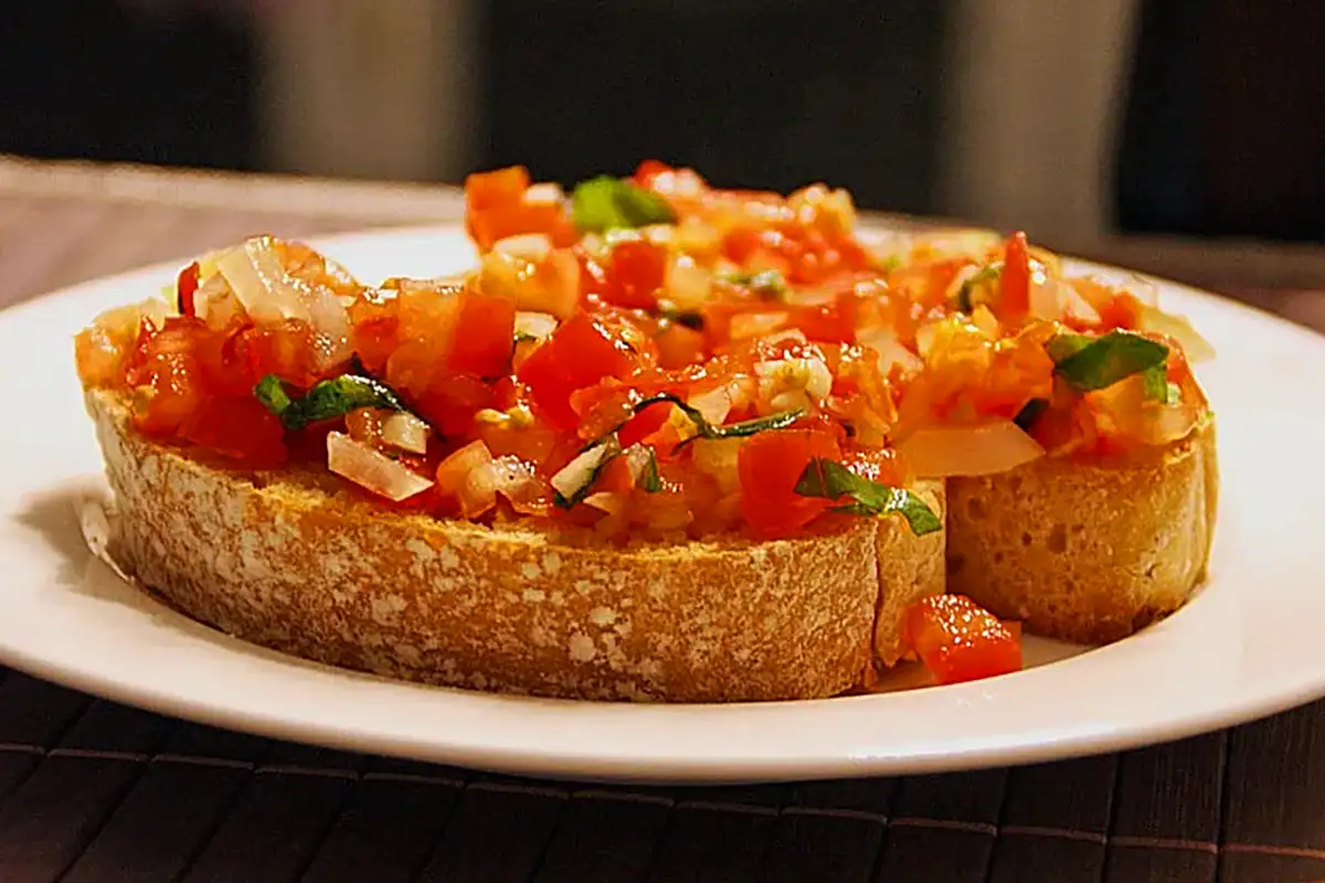 Authentische Bruschetta italiana: Ein Geschmack von Rom