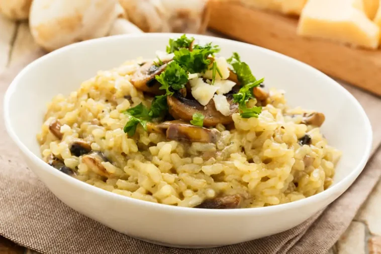 Cremige Pilzrisotto Rezept