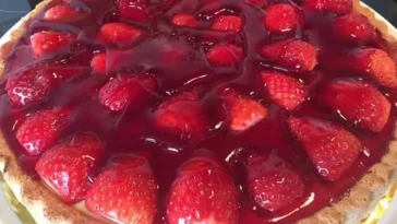 Erdbeer Pudding Kuchen Rezept