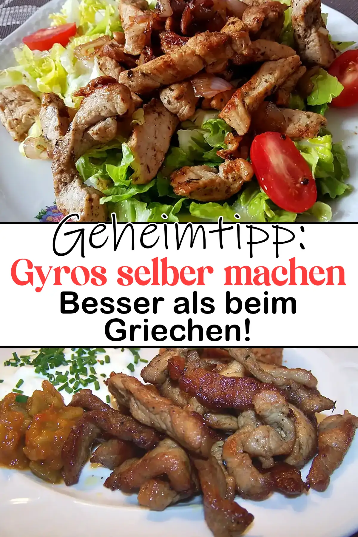 Gyros selber machen Rezept