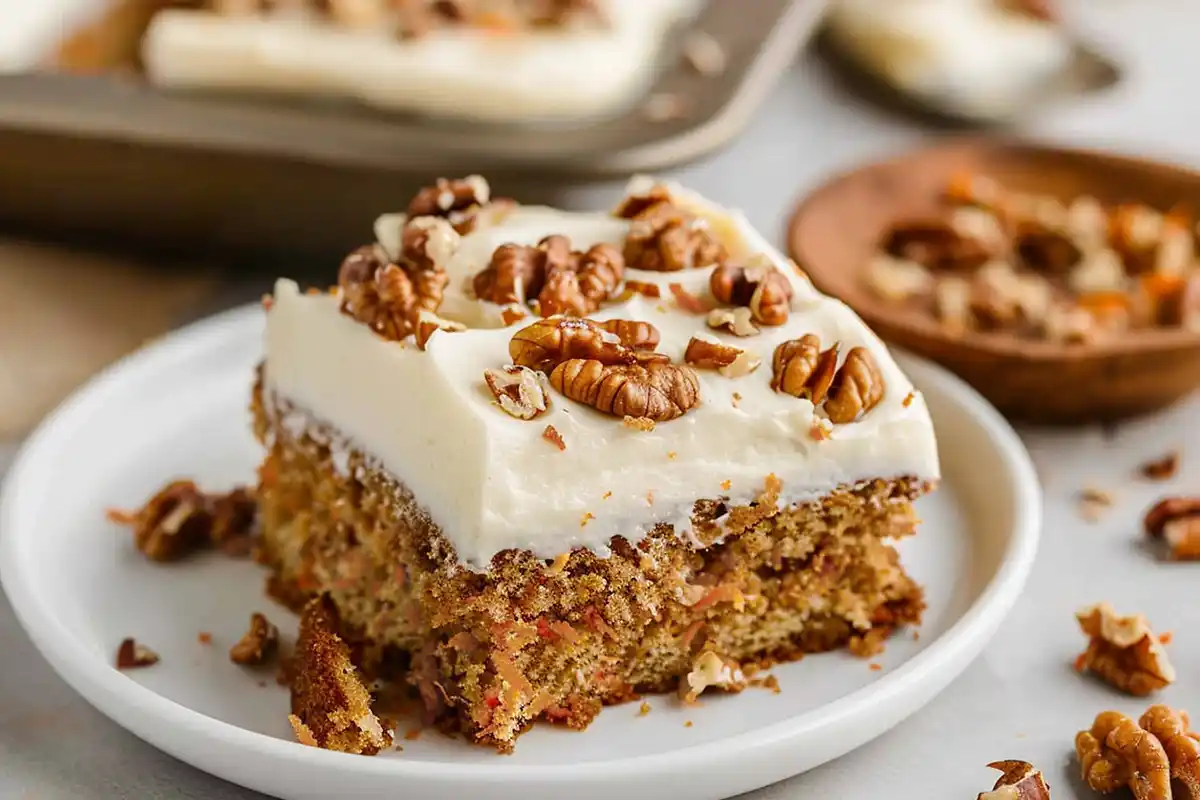 Karotten-Kuchen vom Blech Rezept