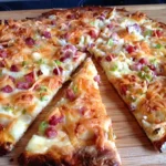 Keto und Low Carb Flammkuchen Rezept