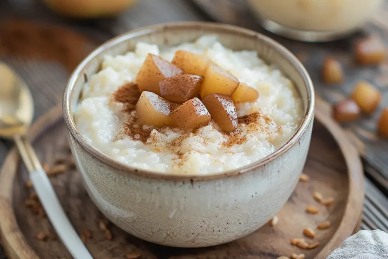 Milchreis mit Birnenkompott Rezept