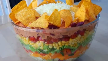 Taco-Salat ohne Blattsalat: Schicht für Schicht Genuss!