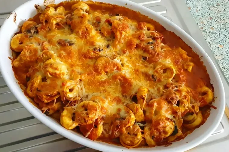 Tortellini-Auflauf mit Schinken Rezept - Schnelle und Einfache Rezepte