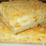 Streuselkuchen mit Mandarinen und Schmand - Blechkuchen Hit!