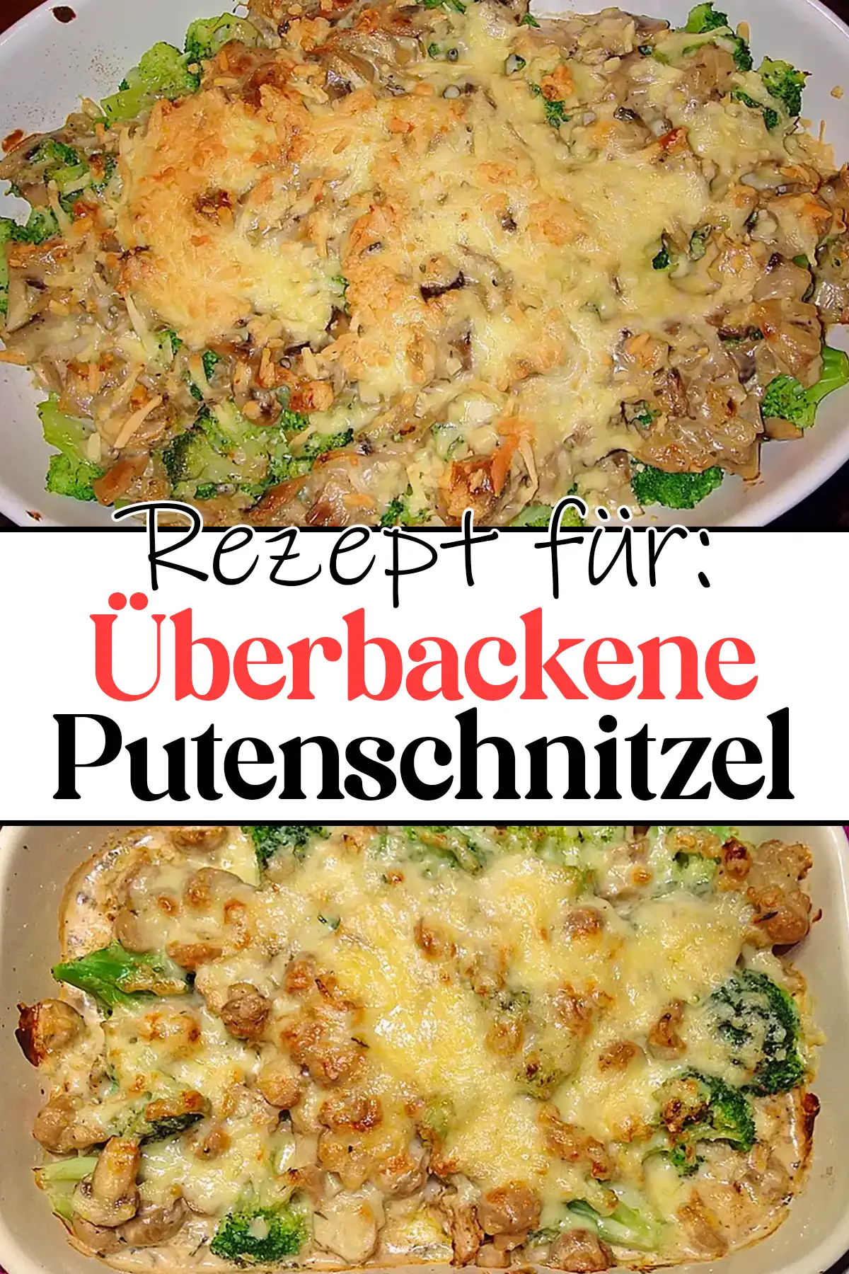 Überbackene Putenschnitzel Rezept